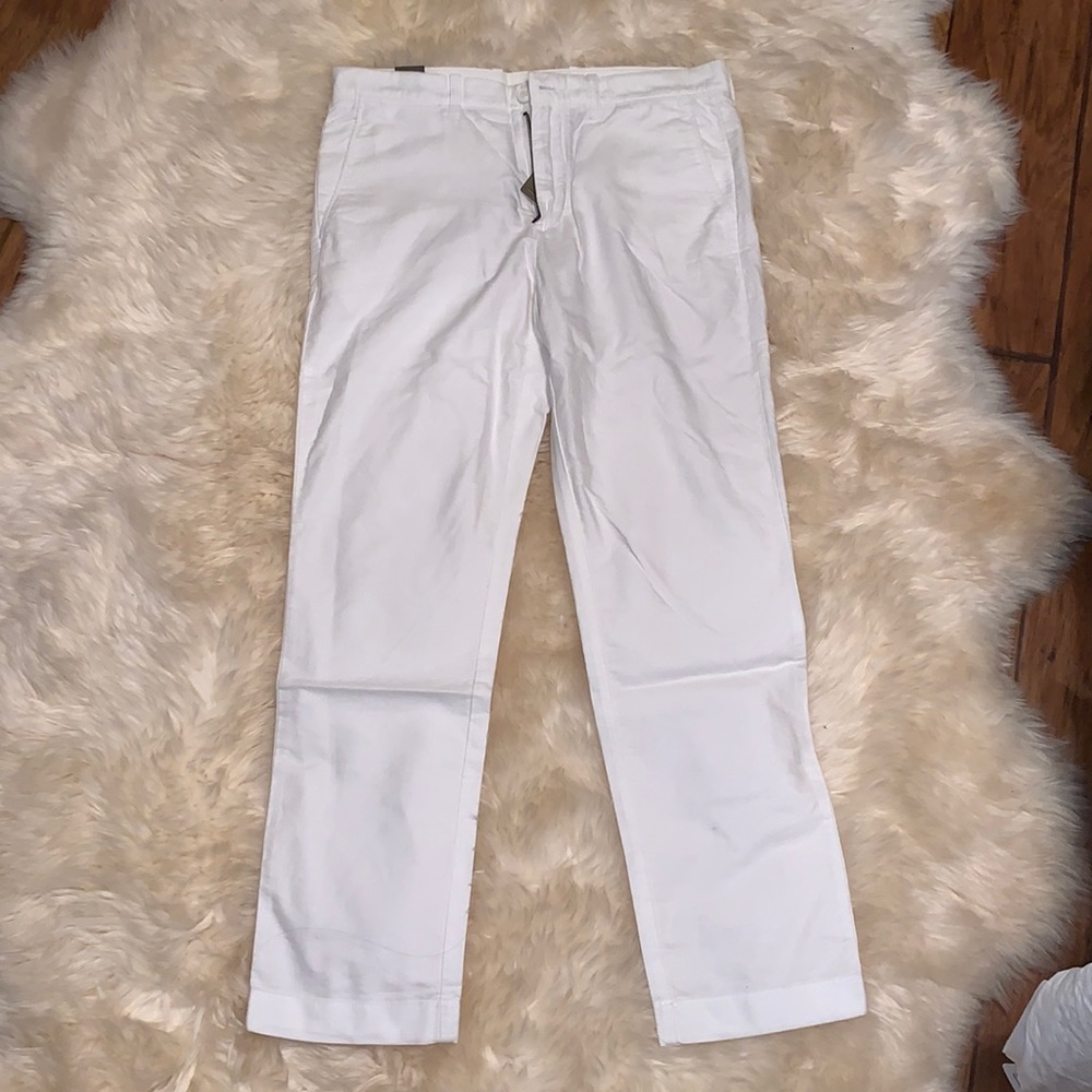 J. Crew White Pants